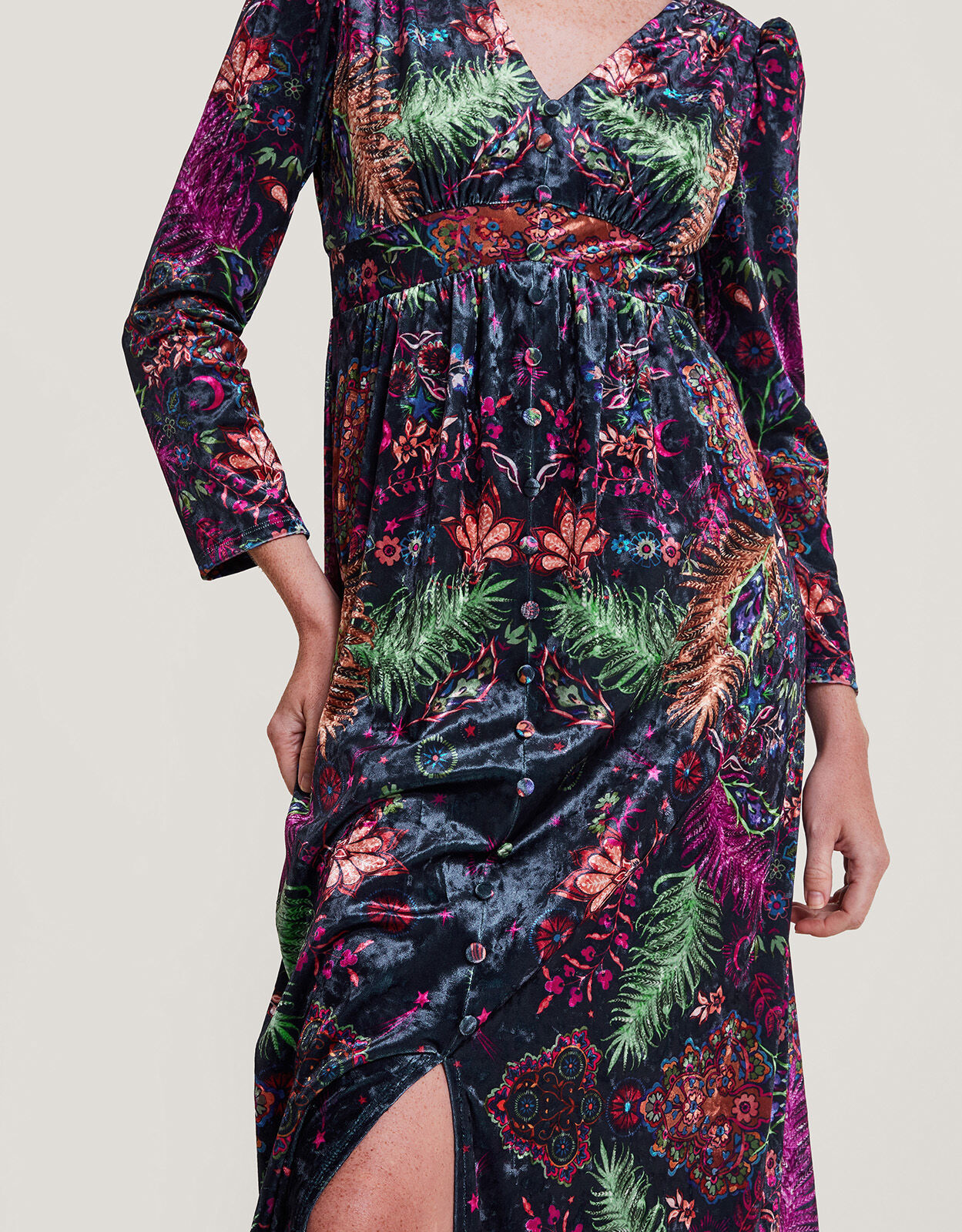 Midnight velvet online maxi dress