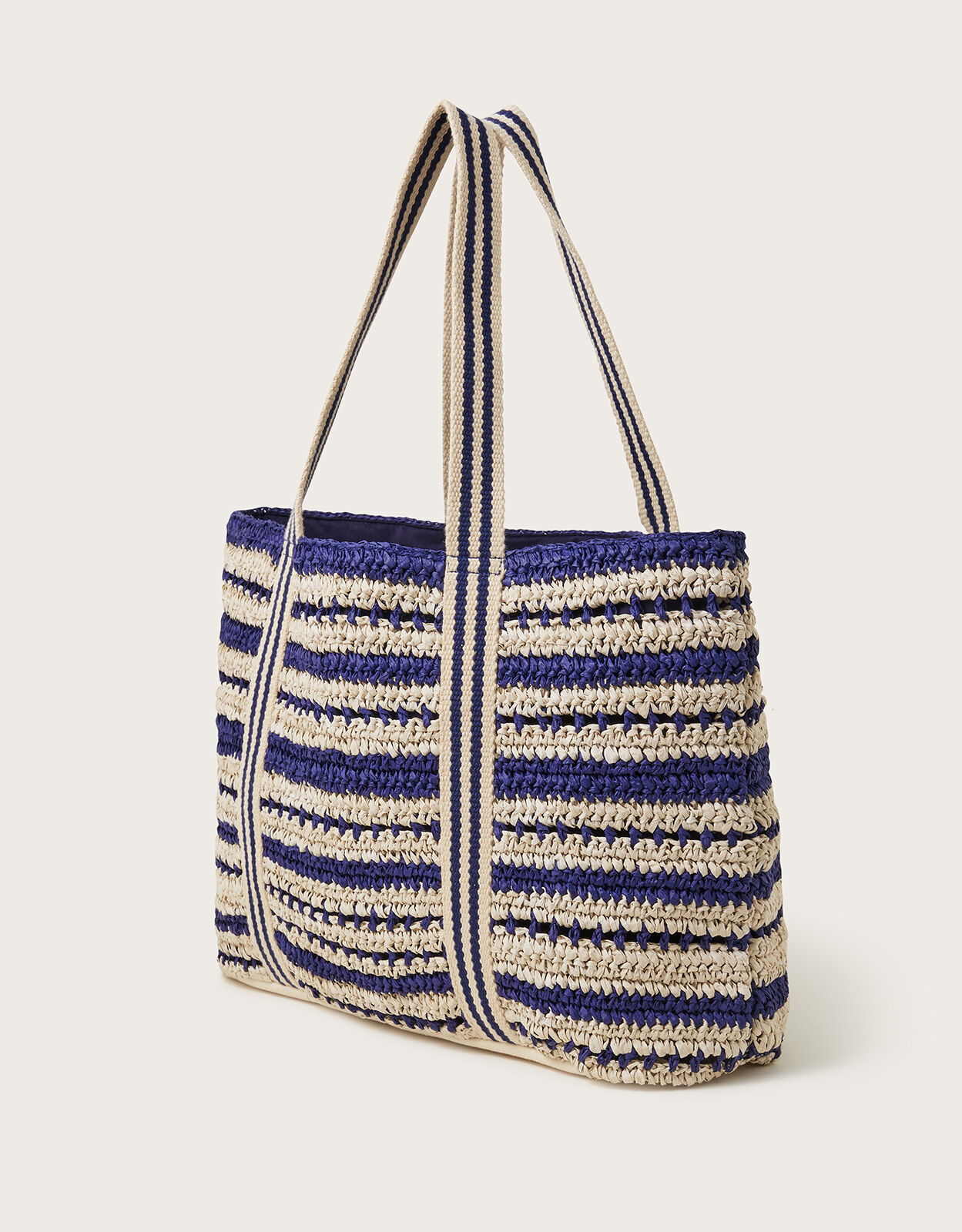 Blue clearance straw bag