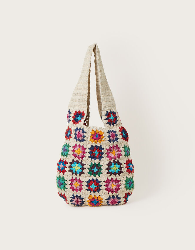 Crochet Shopper Bag, , large