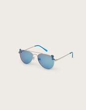 Dinosaur Aviator Sunglasses with Case, , large
