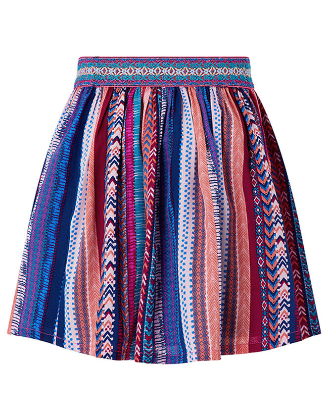 Sophie Printed Skirt in Recycled Fabric, Multi (MULTI), large