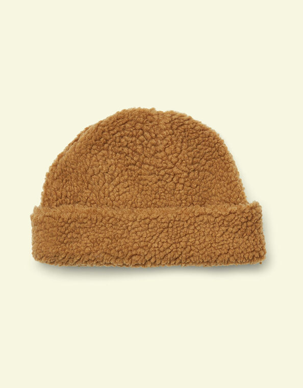 Liewood Bibi Pile Beanie, Camel (CARAMEL), large