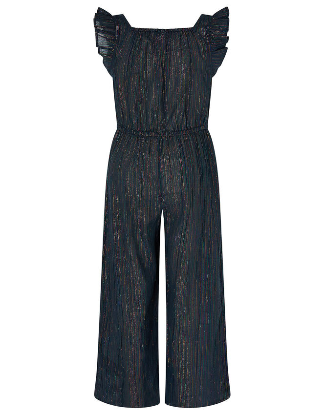 Sparkle Stripe Jumpsuit, Blue (BLUE), large