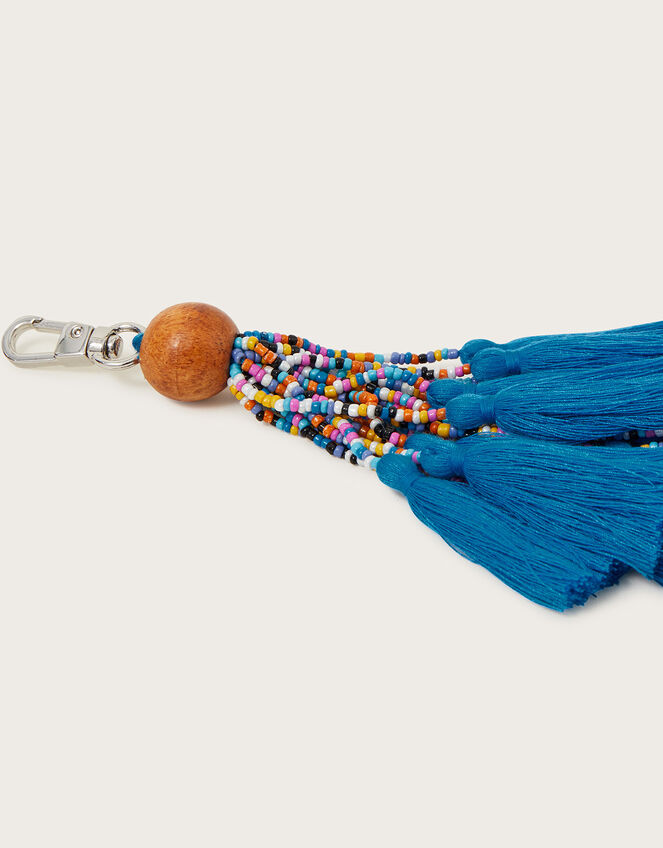 Multi Tassel Keyring, , large
