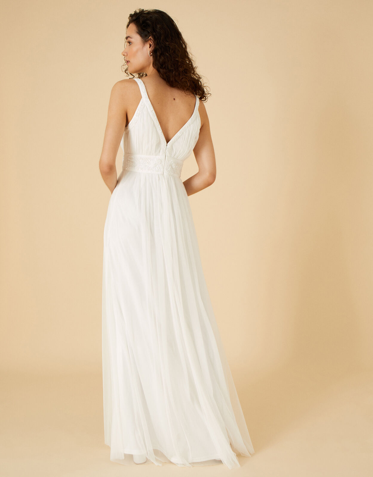 Monsoon grecian style wedding dress hot sale