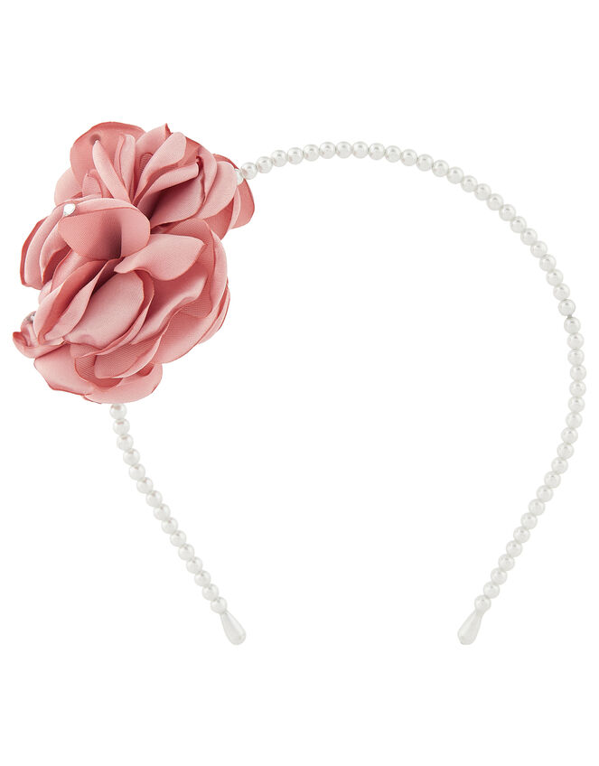 Poppy Oversized Flower Headband, , large