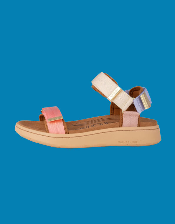 Woden Platform Sandals, White (OFF WHITE), large