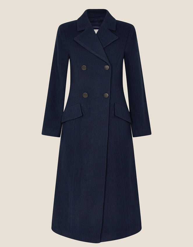 Jamie Military Coat, Blue (NAVY), large