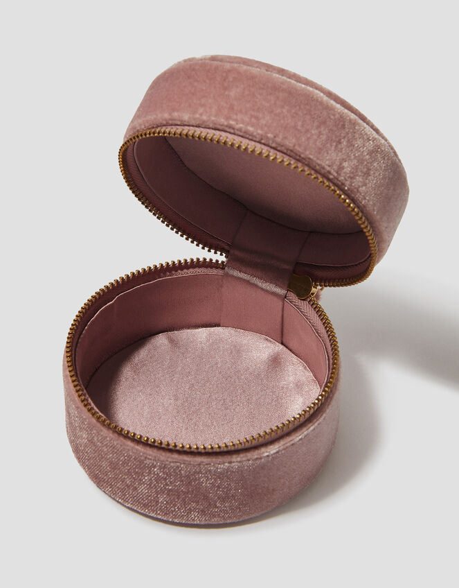 Initial Embellished Jewellery Box, Pink (PINK), large