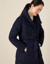 Paige Padded Coat, Blue (NAVY), large