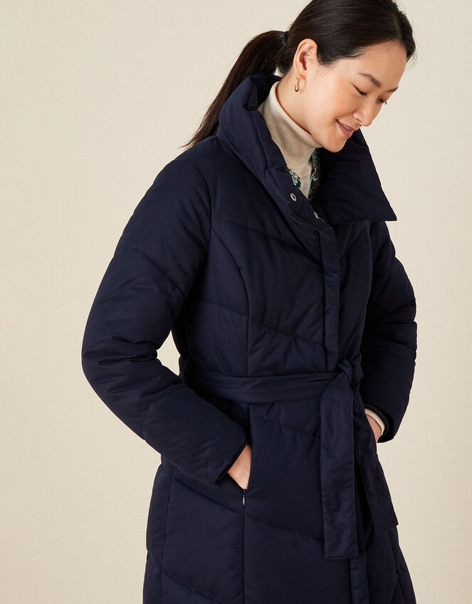 Paige Padded Coat, Blue (NAVY), large
