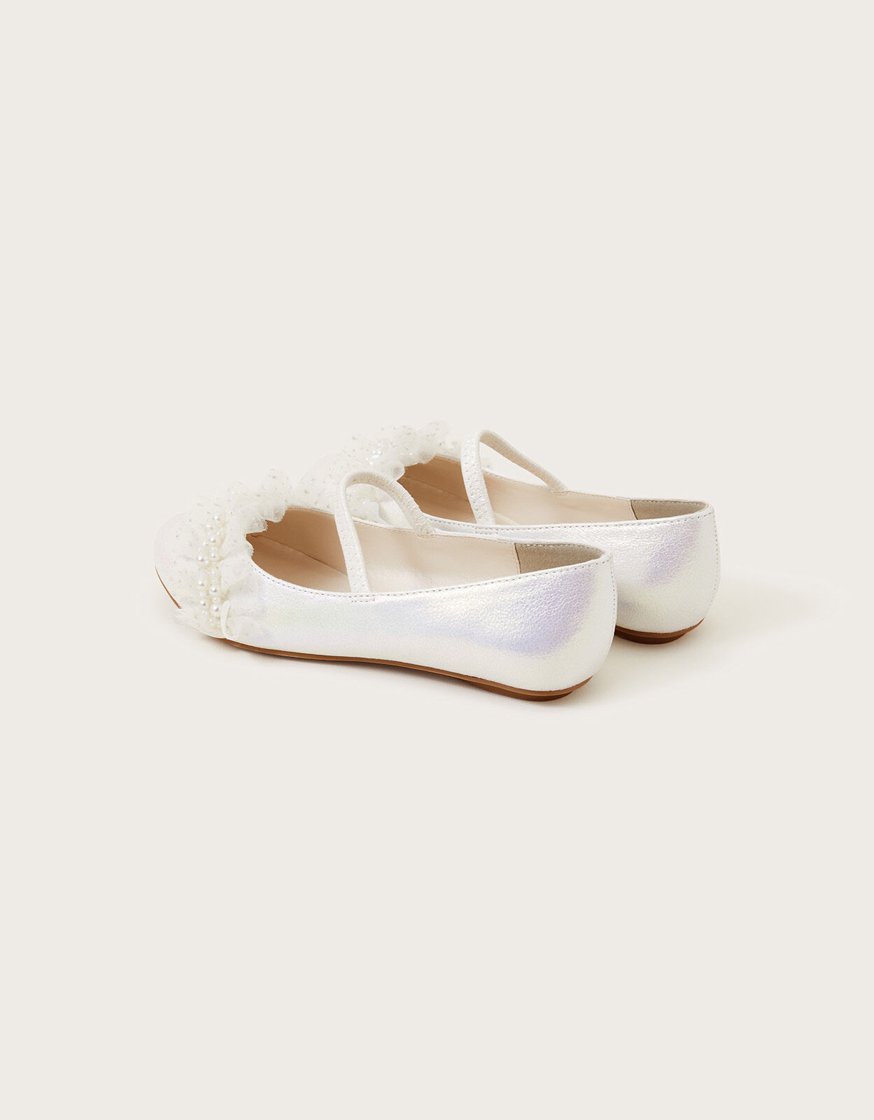 Girls ivory ballet best sale shoes