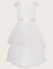Zaralia Lace Safire Dress, Ivory (IVORY), large