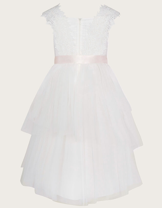 Zaralia Lace Safire Dress, Ivory (IVORY), large