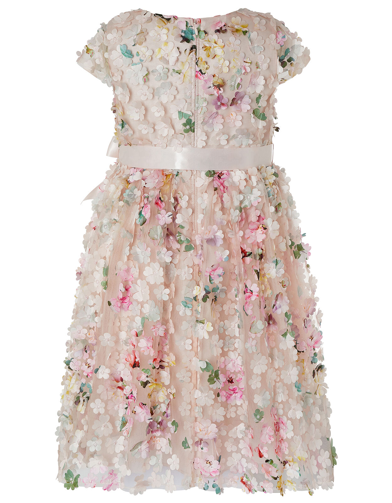Monsoon pink clearance flower girl dress