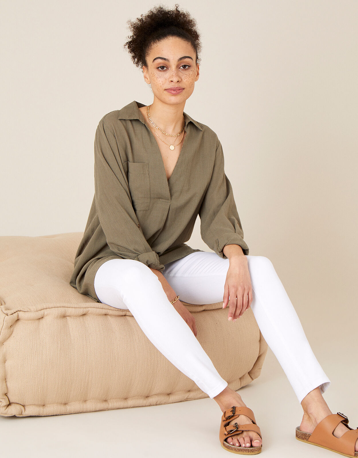 Monsoon top iris jeans