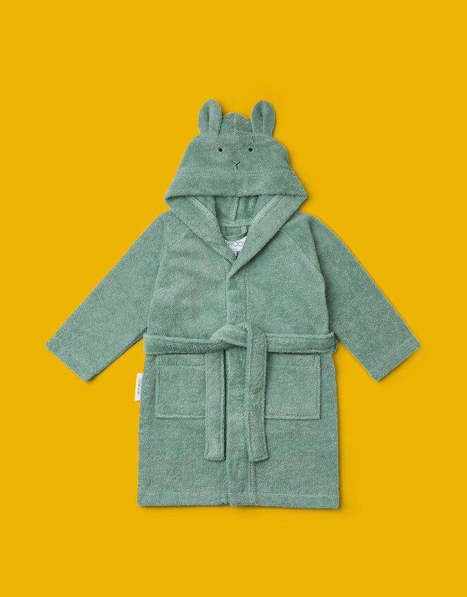 Liewood Lily Rabbit Bathrobe, Green (PALE GREEN), large