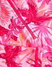 Birds Of Paradise UPF50 Long Sleeve Swimsuit, Pink (PINK), large