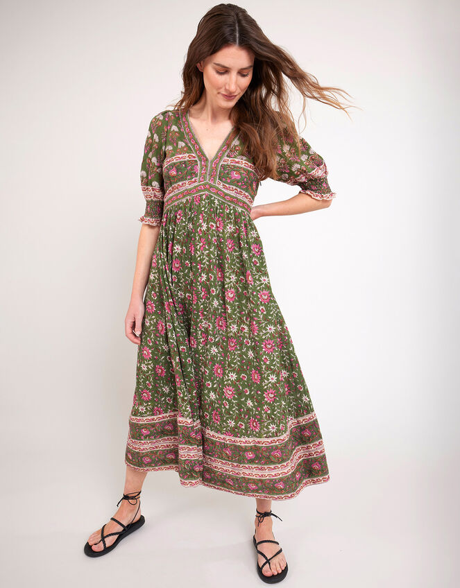 East Brooke Dress, Green (GREEN), large