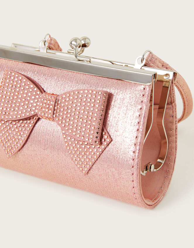 Diamante Dazzle Bow Mini Bag	, , large