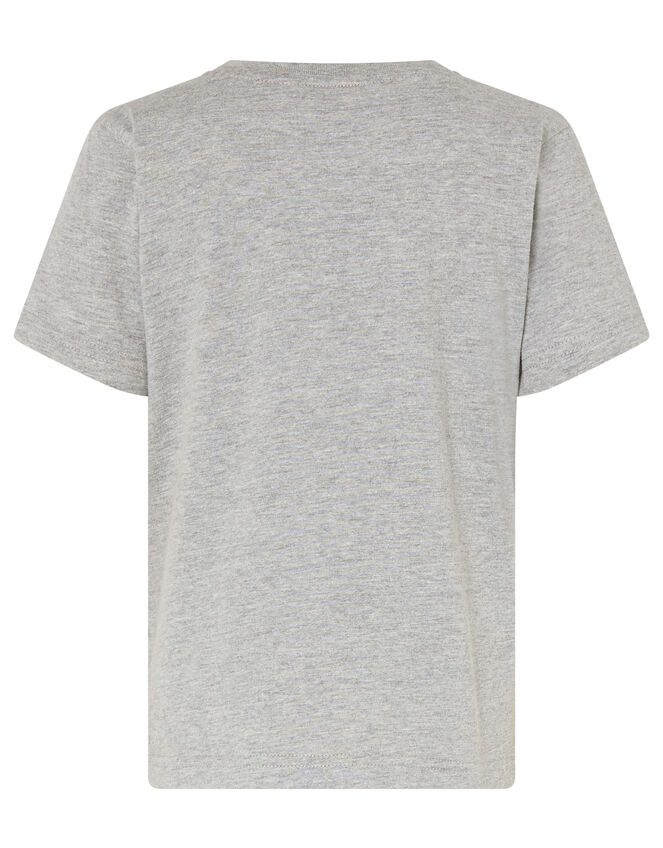 Rufus Dinosaur T-shirt, Gray (GREY), large