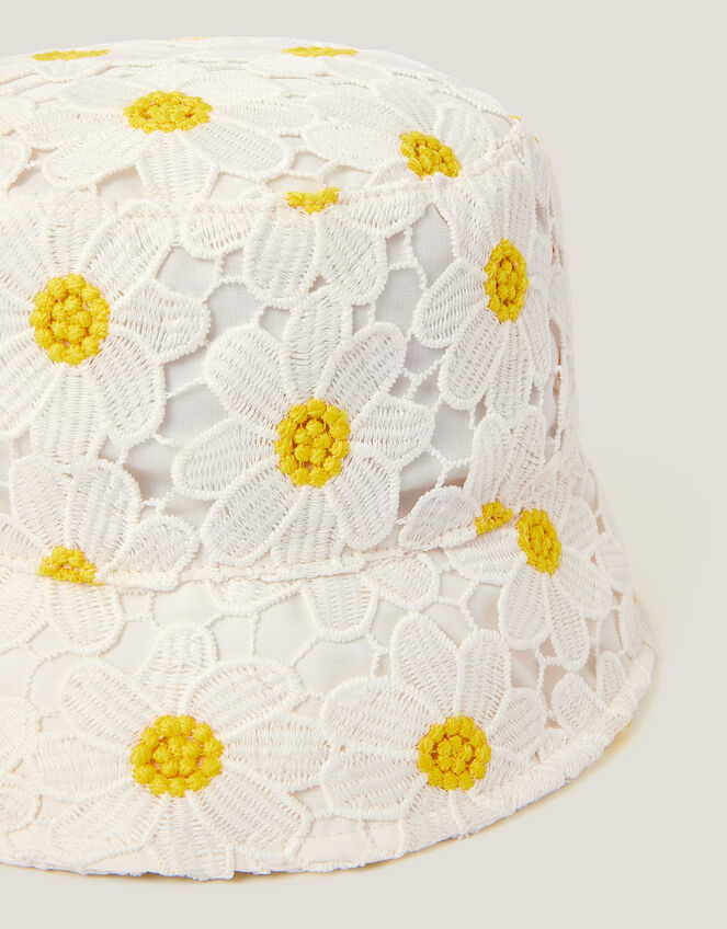 Daisy Lace Bucket Hat, Multi (MULTI), large