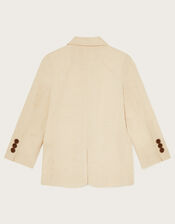 Smart Pocket Detail Blazer, Natural (STONE), large