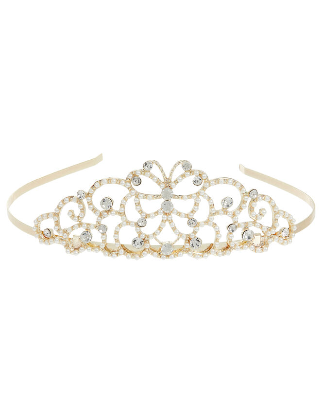 Mariposa Pearl Tiara, , large