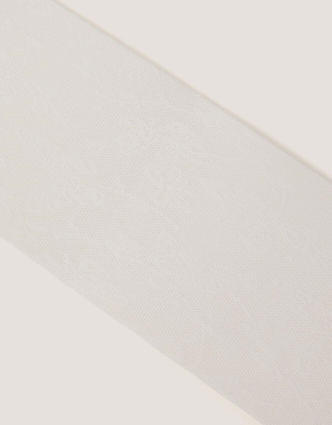 Baby Butterfly Lace Tights, White (WHITE), large