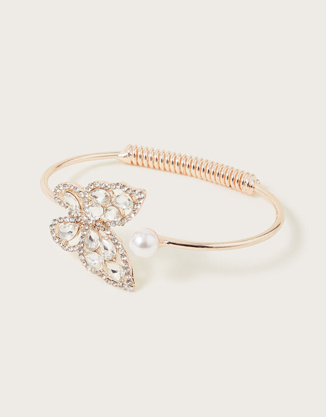 Super Sparkle Butterfly Bangle, , large