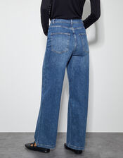 Ruby Wide Leg Jeans, Blue (DENIM BLUE), large