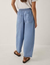 Jade Lightweight Barrel Jeans, Blue (DENIM BLUE), large