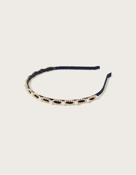 Scallop Prom Headband, , large