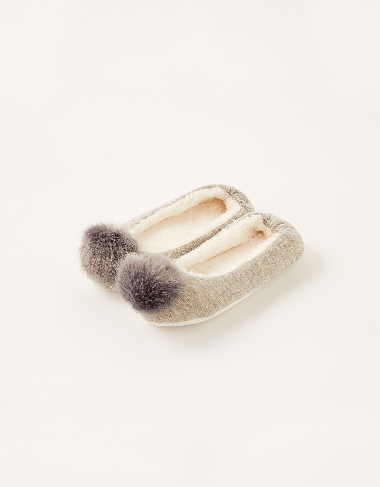 Pom pom outlet ballet slippers