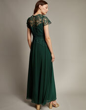 Monica Lace Maxi Dress, Green (GREEN), large