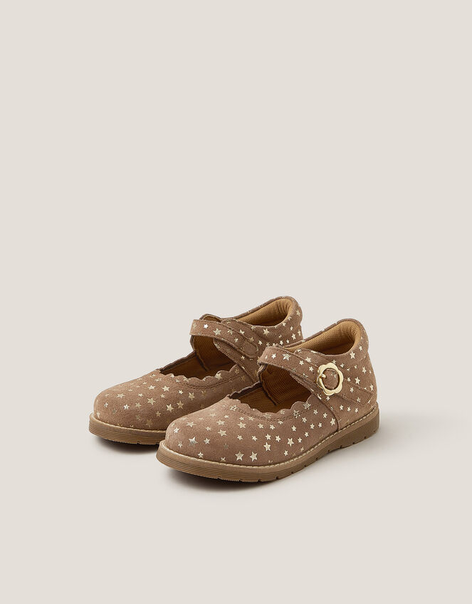 Toddler Leather Mary Janes, Gold (GOLD), large