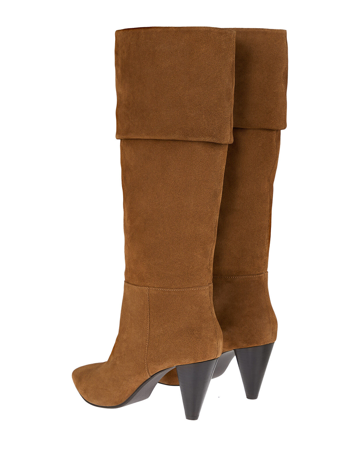 Slouch Suede Thigh Boots Tan | Shoes 