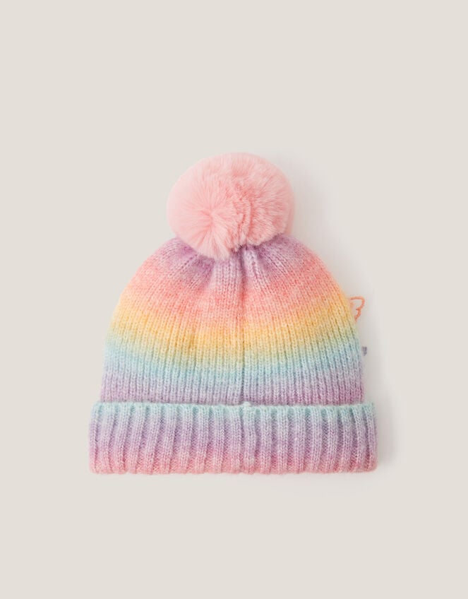 Butterfly Ombré Beanie Hat, Multi (MULTI), large