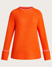 Oti Oversized Sweater, Orange (ORANGE), large