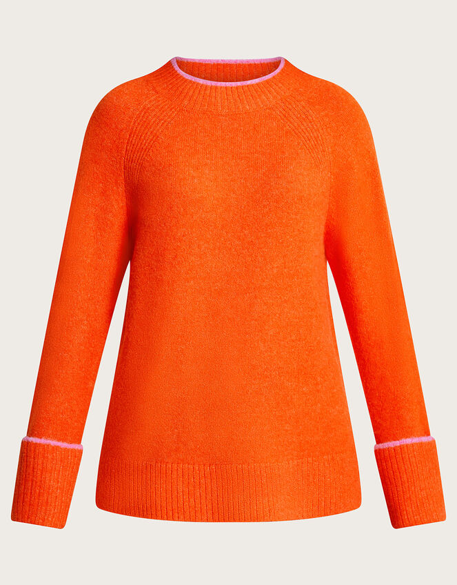 Oti Oversized Sweater, Orange (ORANGE), large