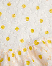 Zaria Daisy Lace Swing Dress, Ivory (IVORY), large