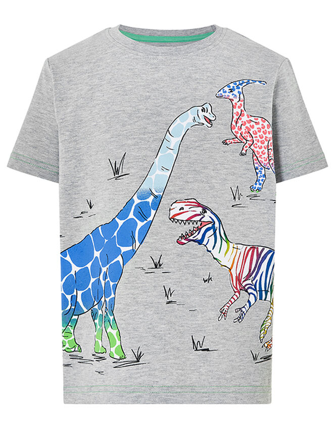 Casper Dinosaur T-Shirt, Grey (GREY), large