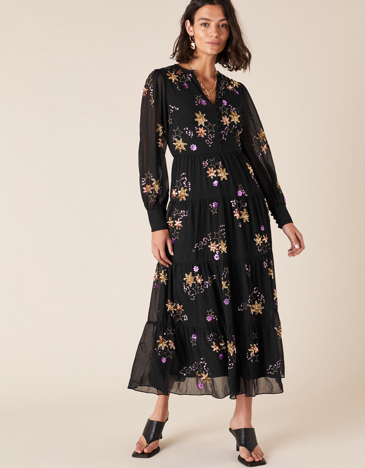 monsoon blue star dress