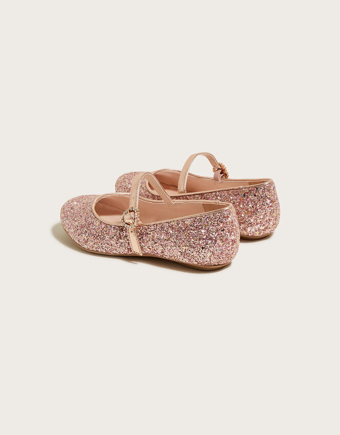 Stardust Ballerina Flats, Pink (PINK), large