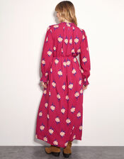 East Stine Floral Print Maxi Dress, Pink (PINK), large