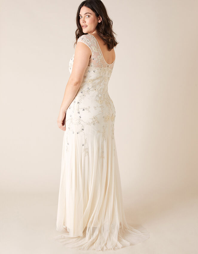 Isabella Bridal Dress, Ivory (IVORY), large