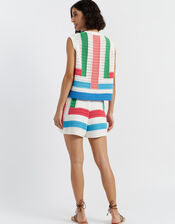 Chinti & Parker Capri Crochet Vest, Multi (MULTI), large