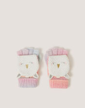 Unicorn Ombr&eacute; Fingerless Gloves, Multi (MULTI), large