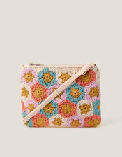 Flower Crochet Bag, , large