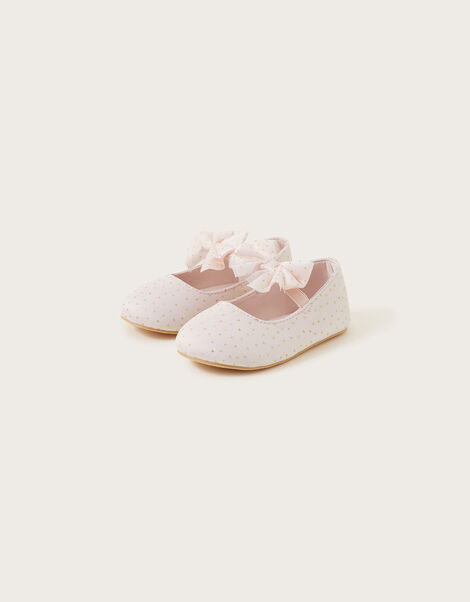 Baby Lila Glitter Walker Shoes, Pink (PINK), large